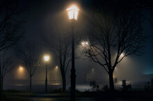 Street Lamp In Winter Free Stock Photo - Public Domain Pictures