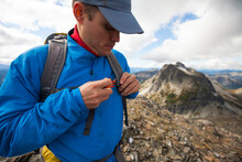 Hiker Clipping Strap Of Backpack