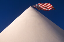 Flagpole With American Flag