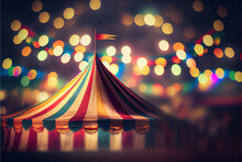 Circus Tent At Night