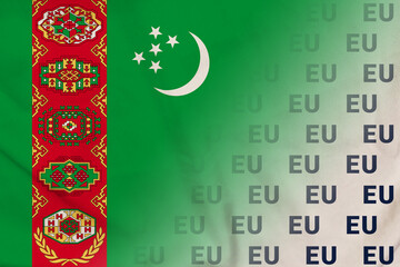 Turkmenistan flag EU symbol union