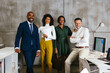 © BONNINSTUDIO/Stocksy - Portrait of group of diverse colleagues in office
