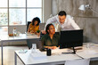 © BONNINSTUDIO/Stocksy - Colleagues working together in office