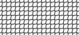 Fototapeta  - hand drawing soccer goal net seamless pattern