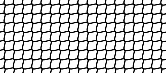 hand drawing soccer goal net seamless pattern
