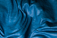 Blue Leather Cloth