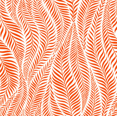 Luxury seamless pattern with palm leaves. Modern stylish floral background.