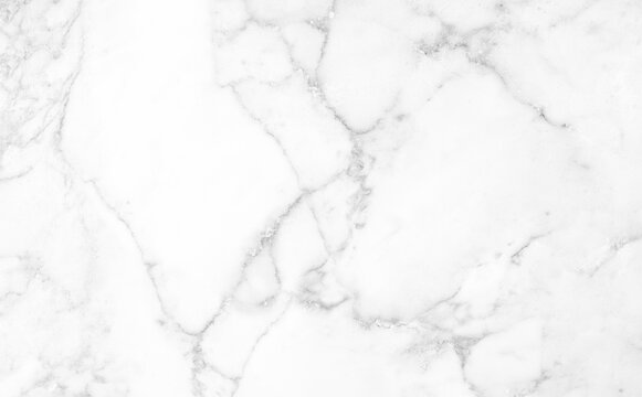 Fototapete - Marble granite white background wall surface black pattern graphic abstract light elegant gray for do floor ceramic counter texture stone slab smooth tile silver natural for interior decoration.