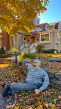 Halloween Zombie Monster Outside House For Decor