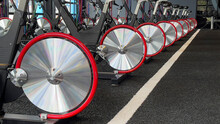 Exercise Modern Workout Fitness Spin Bikes 