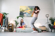 © Studio Marmellata/Stocksy - Delighted young diverse women having fun at home