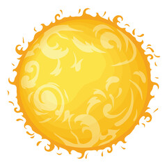 Wall Mural - sun space outer