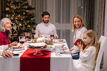 Christmas Gift Together Family Interior Share