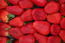 Strawberries From Above