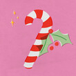 © Gemma can fly/Stocksy - Christmas candy cane concept illustration