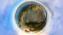 Island Trees Dying, Climate, Rising Sea, Pacific Ocean - Tiny Planet