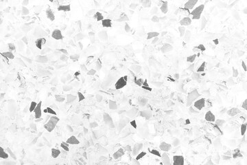 Wall Mural - Terrazzo seamless texture or small marble patterns black brown white floor background