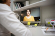 © AD Astra Team/Stocksy - Doctor talks to patient via video call