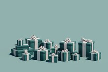 Gift Boxes 3d Pattern.