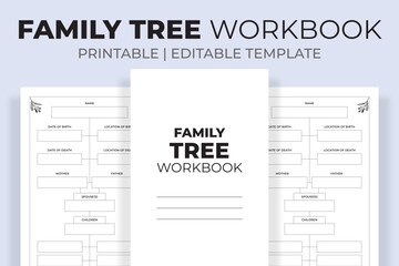 Wall Mural - Family Tree Workbook