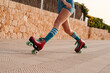 © Lucas Ottone/Stocksy - Roller skating outdoors
