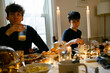 © Léa Jones/Stocksy - holiday meal UGC