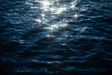 Sun Reflection On Water Stars