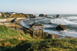 © Vuelyfe Media Creation Corporation/Stocksy - sea stack and waves of Bandon Beach, OR