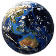 Planet Erde, Australien, Afrika, Asien, Ansicht, Südamerika, transparenter Hintergrund, png, erdball, welt, ozean, 3d, isoliert