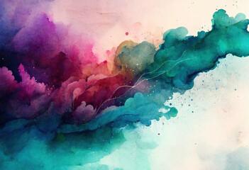 Abstract watercolor background