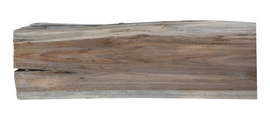  wood plank isolated on transparent background PNG file