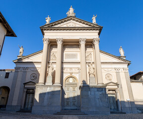 Wall Mural - IVREA, ITALY - JULY 15, 2022: The Cathedral Santa Maria Assunta.