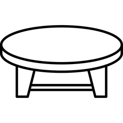 Poster - Coffee Table Icon