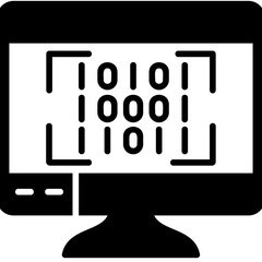 Poster - Binary Code Icon