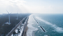 秋田県　風力発電イメージ