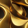 © Seamless Art - Seamless Abstract Liquid Gold Flow Pattern
