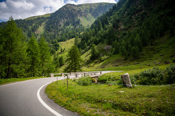 a Beautiful view of the mountains in the Alps