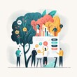 © mathis - Réunion de travail en entreprise Generative AI
