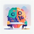 © mathis - Réunion de travail en entreprise Generative AI