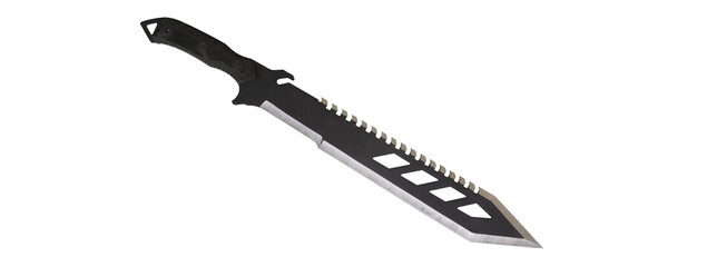Wall Mural - machete , knife isolated on white