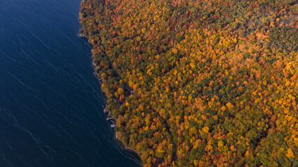 Wall Mural - Fall on Keuka Lake New York