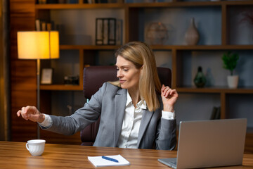 Beautiful  woman has lots of energy for active and productive wo