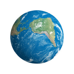 Wall Mural - south america seen from space