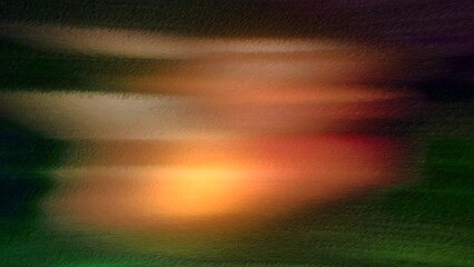 Poster - Colorful spots shimmer with textured background. Motion. Paper texture with luminous spots. Colorful linear spots blink in electronic style