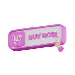 Poster - Buy Now Button 3D Illustration