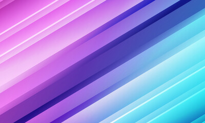 Wall Mural - illustration  many diagonal sharp lines pink blue on background.Abstract futuristic vector backgound