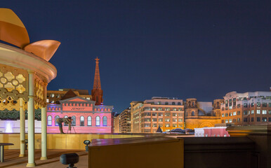 Wall Mural - city at night