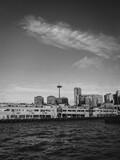 Fototapeta  - Seattle from the Sea.