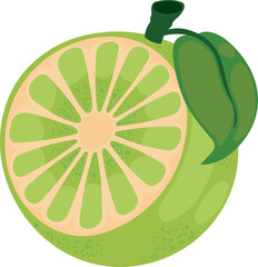 Wall Mural - lemon fruit icon