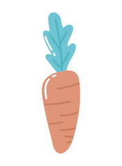 Wall Mural - carrot vegetable icon